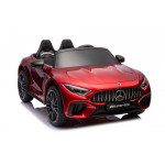 Elektrická autíčko Mercedes AMG SL63 - lakované -červené